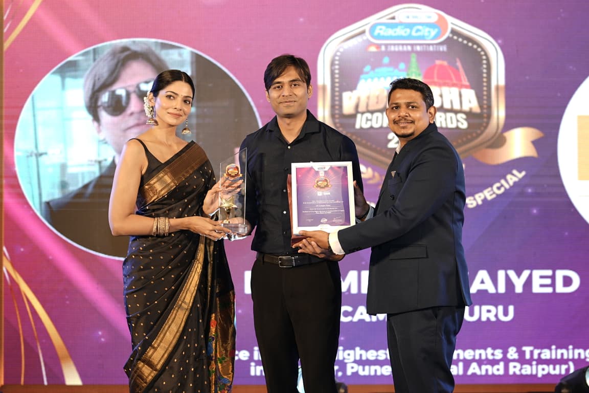 IT Campus Guru at Vidarbha Icon Awards 2026